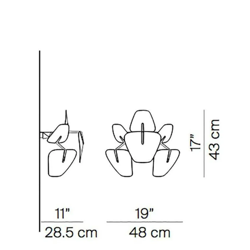 Hope D66/3a Wandleuchte