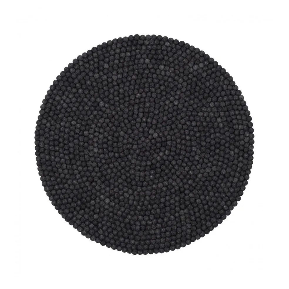 Hugo Filzkugelteppich