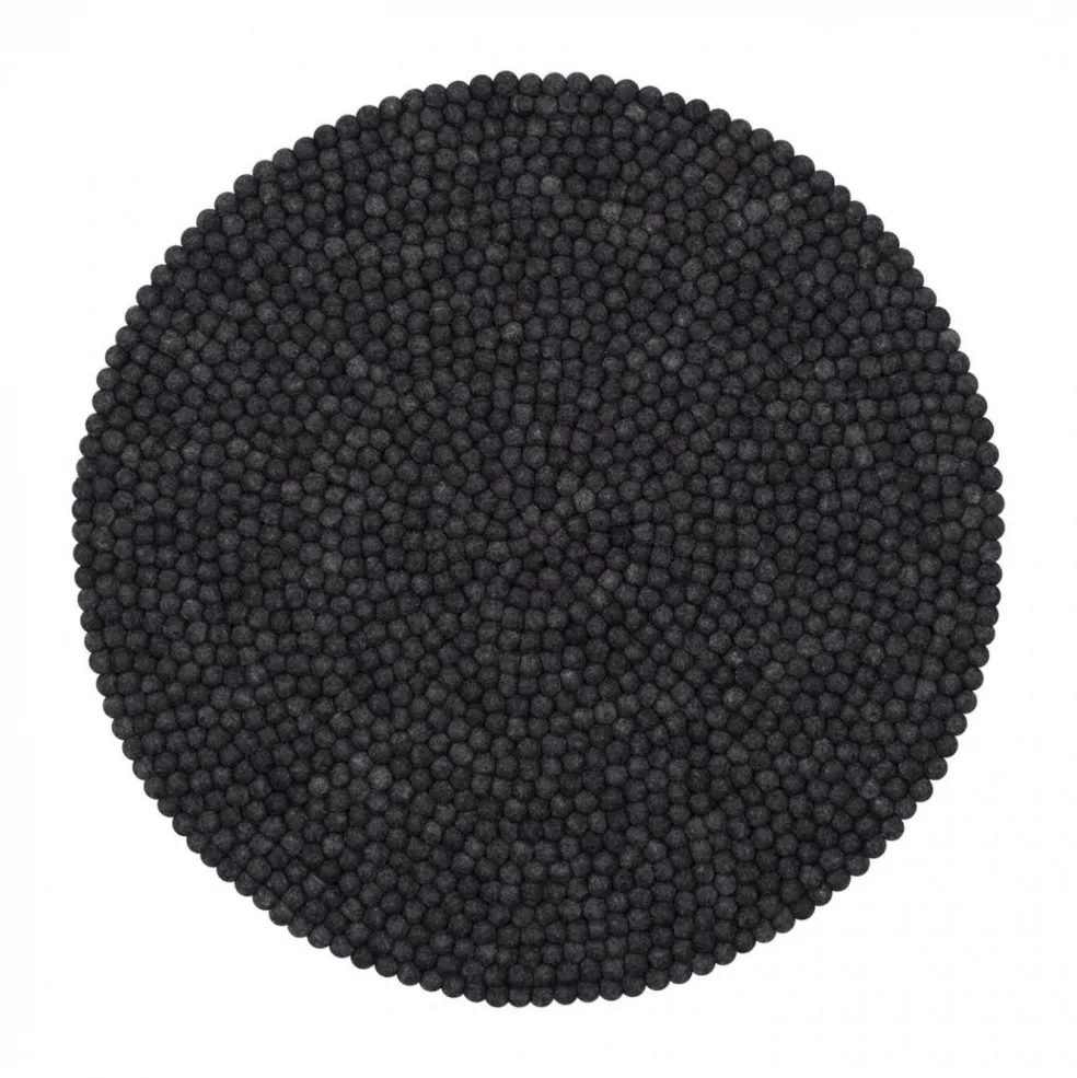Hugo Filzkugelteppich