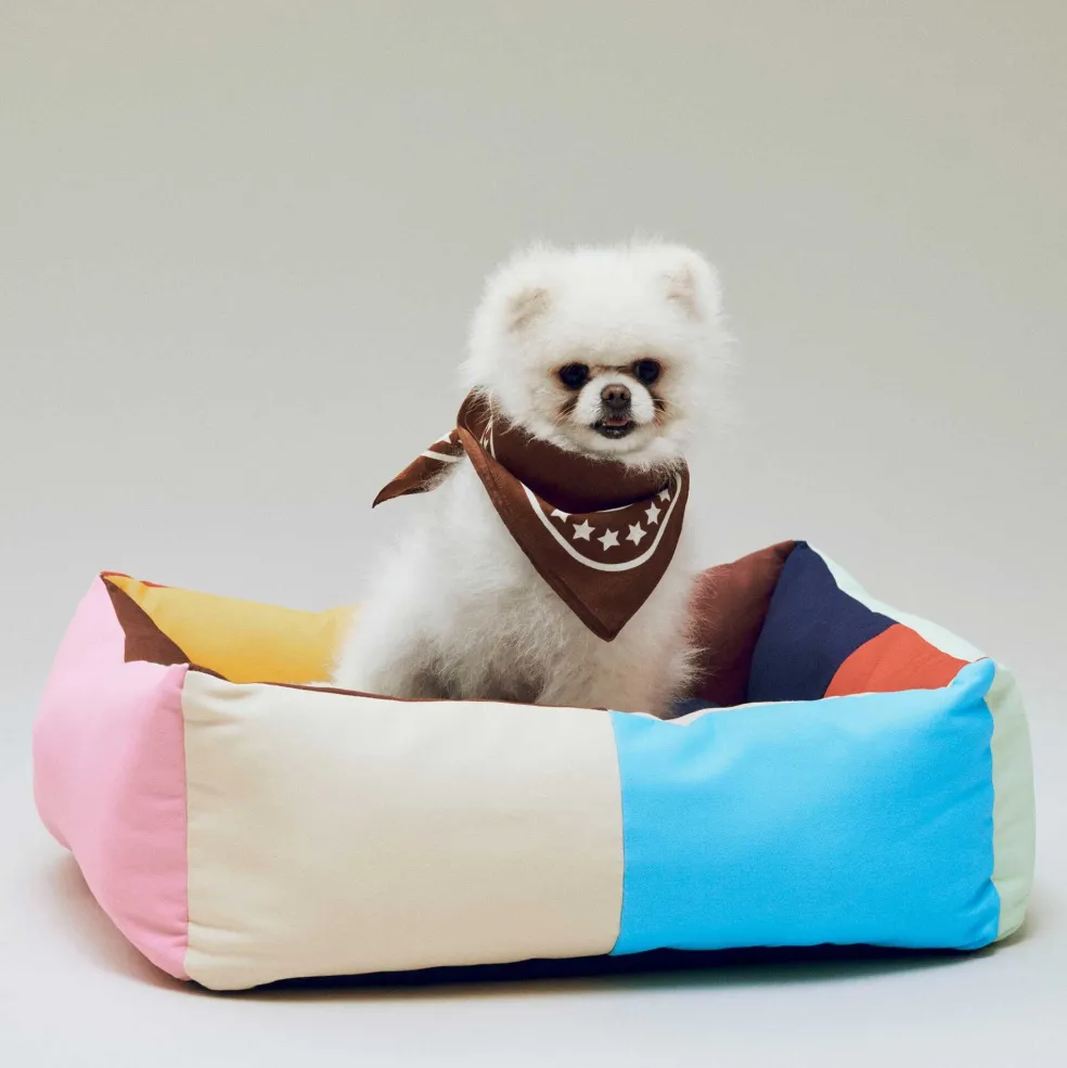 Hundehalstuch recycelt 55x55cm