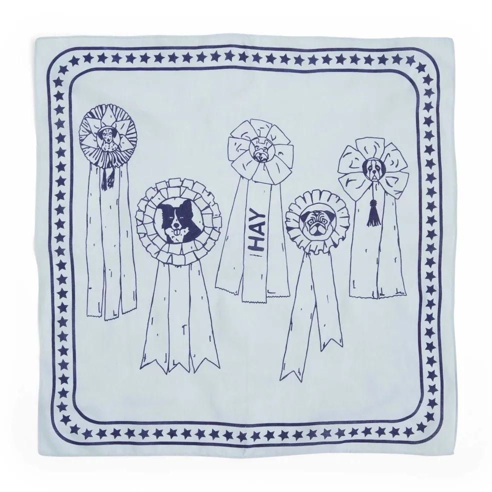 Hundehalstuch recycelt 55x55cm