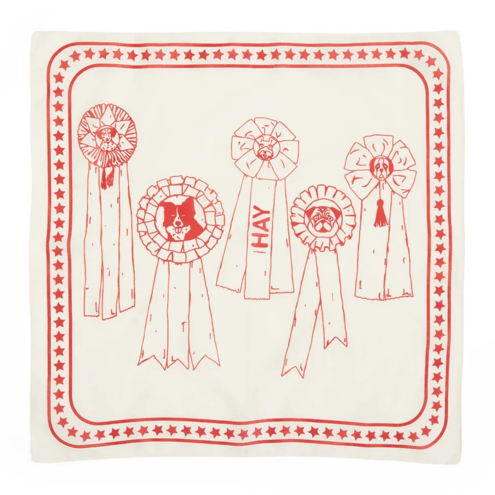 Hundehalstuch recycelt 55x55cm