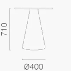 Ikon 865 Tisch Ø 69cm