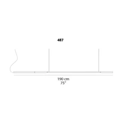 Ilo 487 LED Pendelleuchte