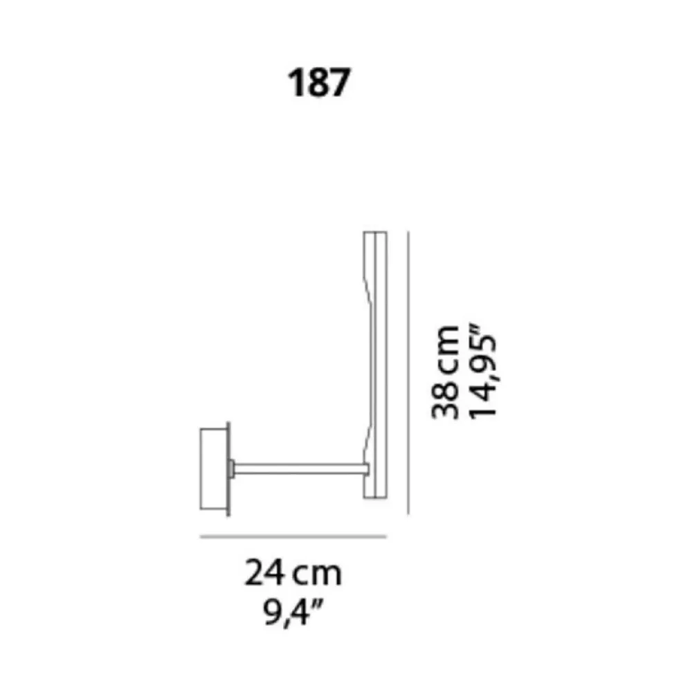 Ilo 187 LED Wandleuchte