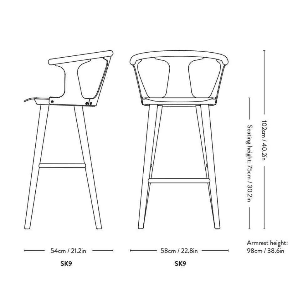 In Between SK9 Barhocker
