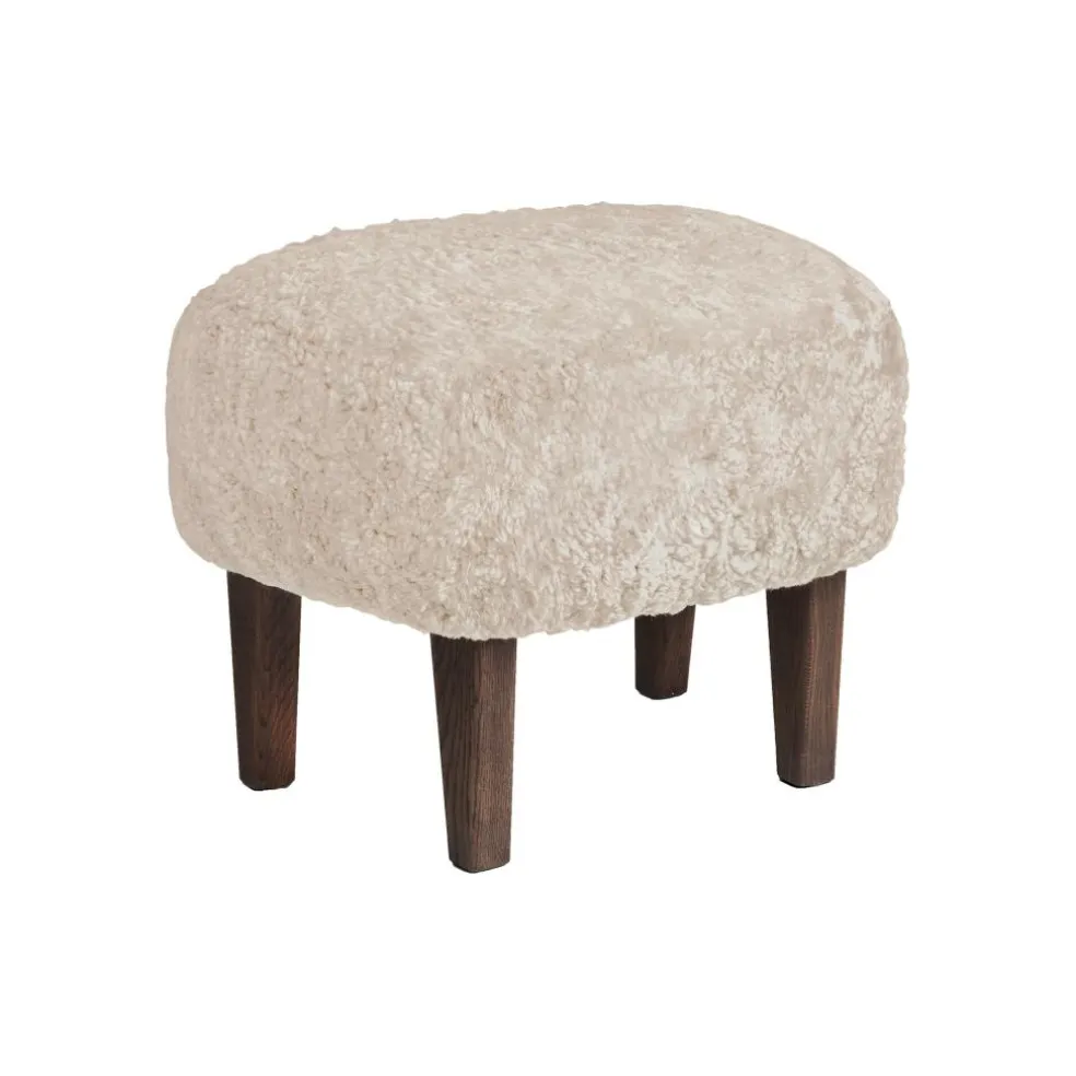 Ingeborg Fußhocker Schaffell