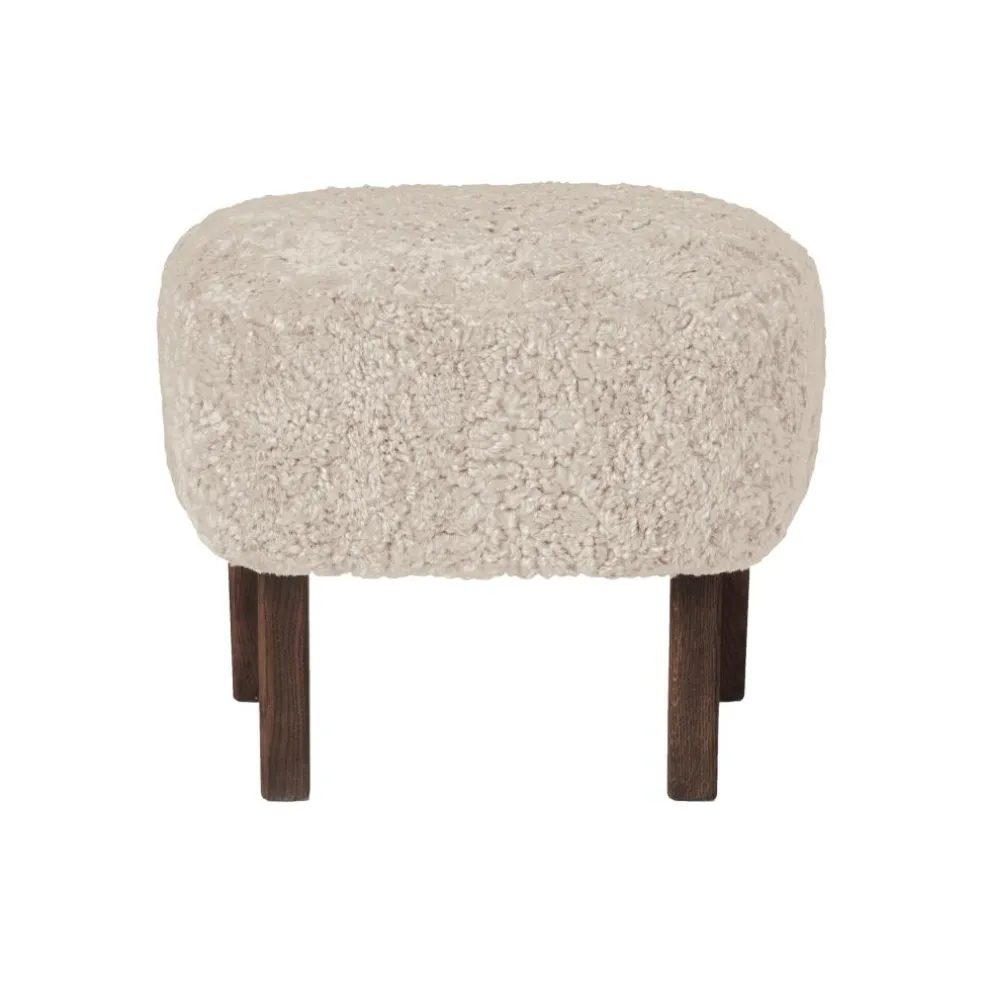 Ingeborg Fußhocker Schaffell