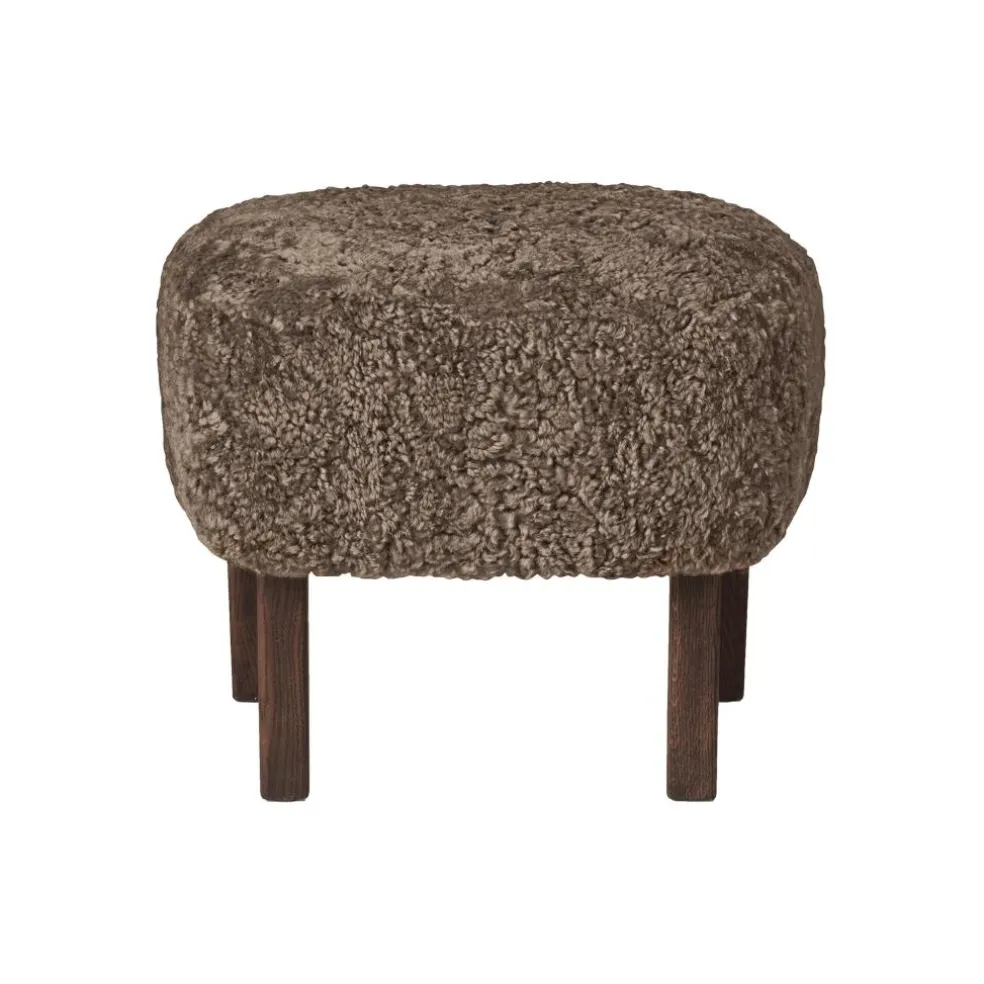 Ingeborg Fußhocker Schaffell