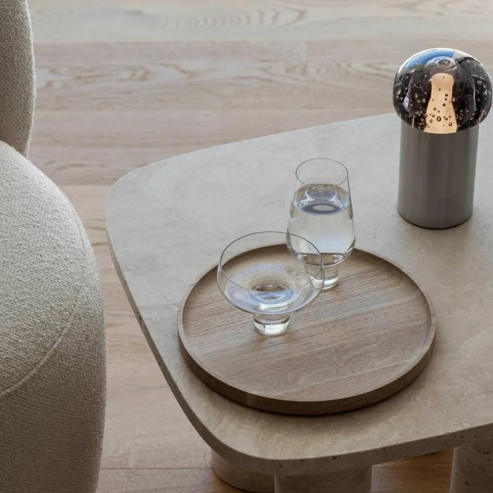 Iris LED Tischleuchte mit Akku