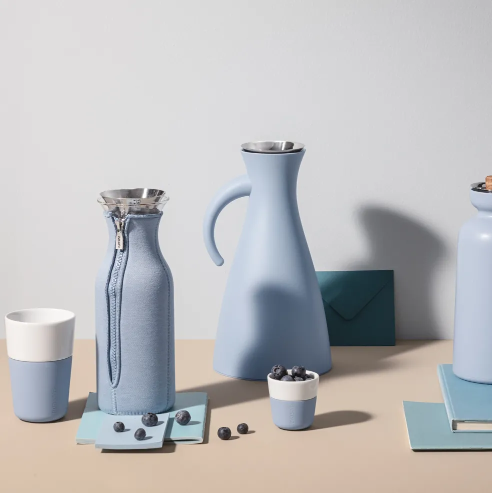 Isolierkanne schmal 1L matt