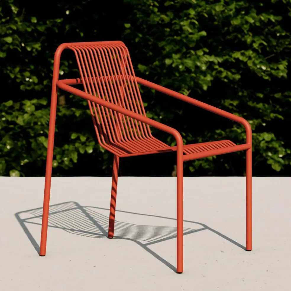 Ivy Gartenset Tisch 90cm + 2 Armlehnstühle