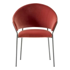 Jazz 3716 Armlehnstuhl gepolstert Gestell mit Titan-Finish