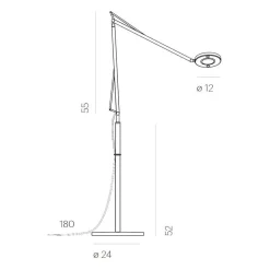 John LED Stehleuchte
