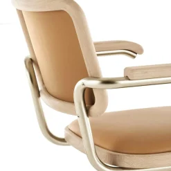 JS. THONET a personal Interpretation by Jil Sander S 64 P Nordic Freischwinger Armlehnstuhl