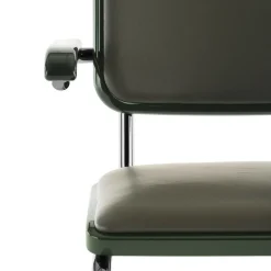 JS. THONET a personal Interpretation by Jil Sander S 64 P Serious Freischwinger Armlehnstuhl