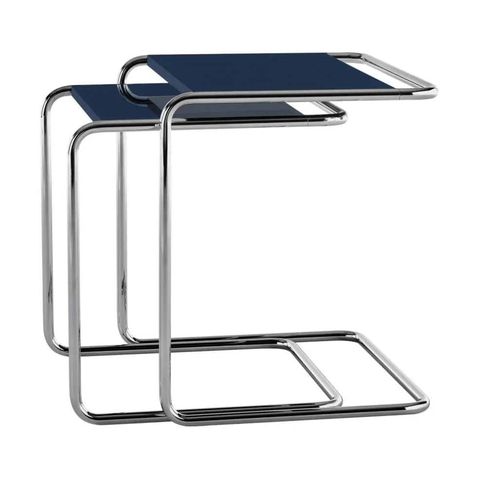 JS. THONET a personal Interpretation by Jil Sander B 97 Serious Beistelltisch 2er Set