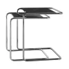 JS. THONET a personal Interpretation by Jil Sander B 97 Serious Beistelltisch 2er Set Marmor