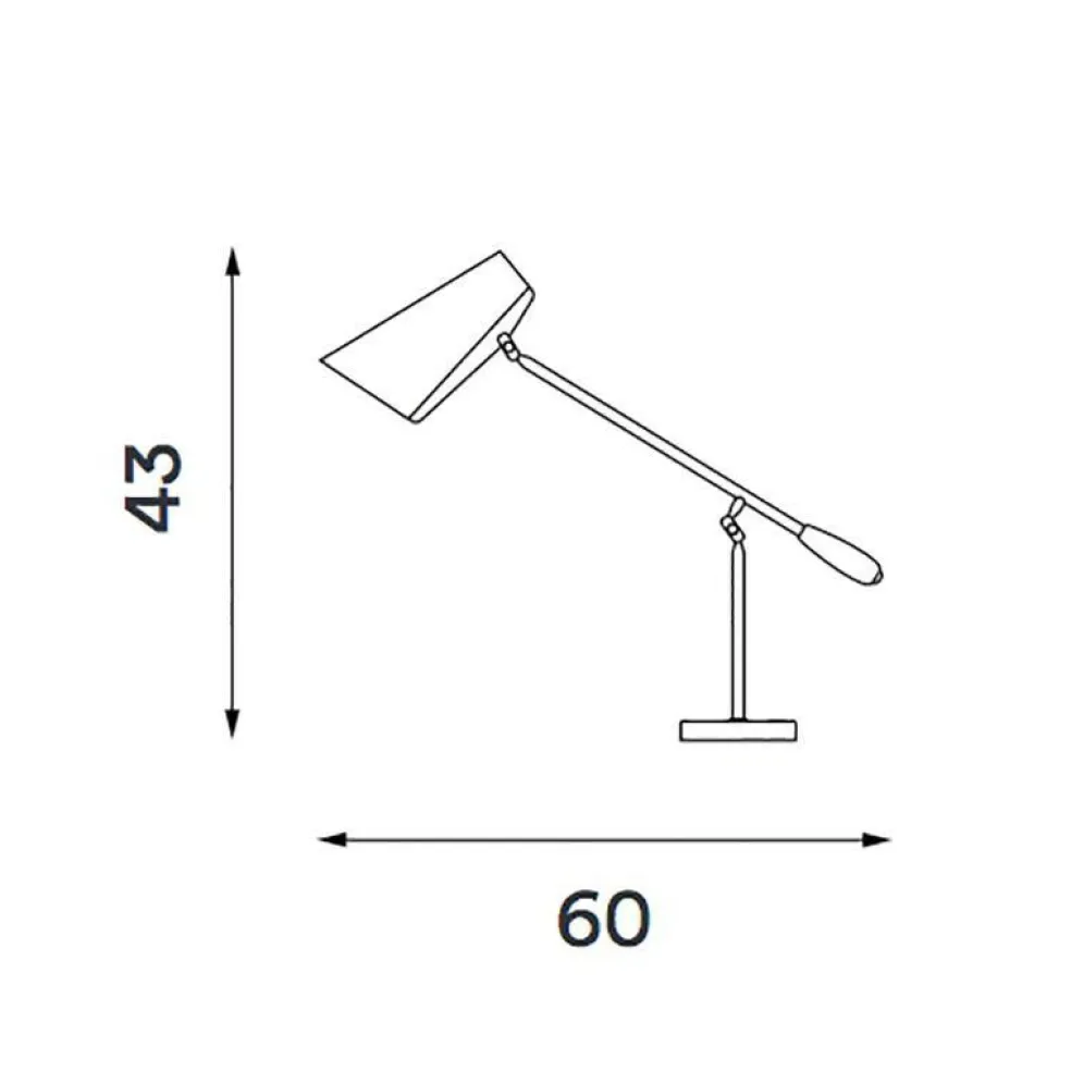 Jubiläumsedition 70 Jahre Birdy Tischleuchte
