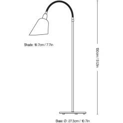 Jubiläumsedition Bellevue AJ7 Stehleuchte