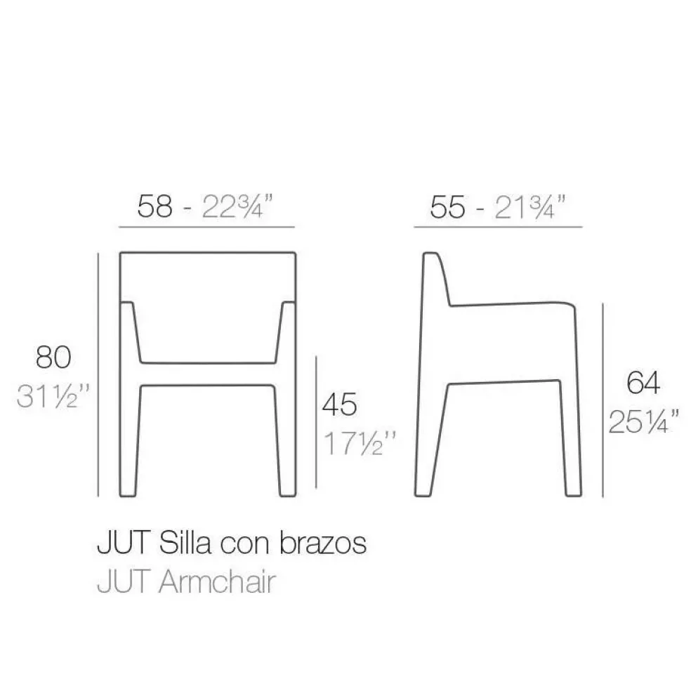 Jut Armlehnstuhl