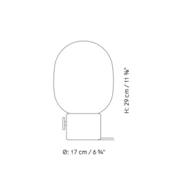 JWDA Tischleuchte Beton