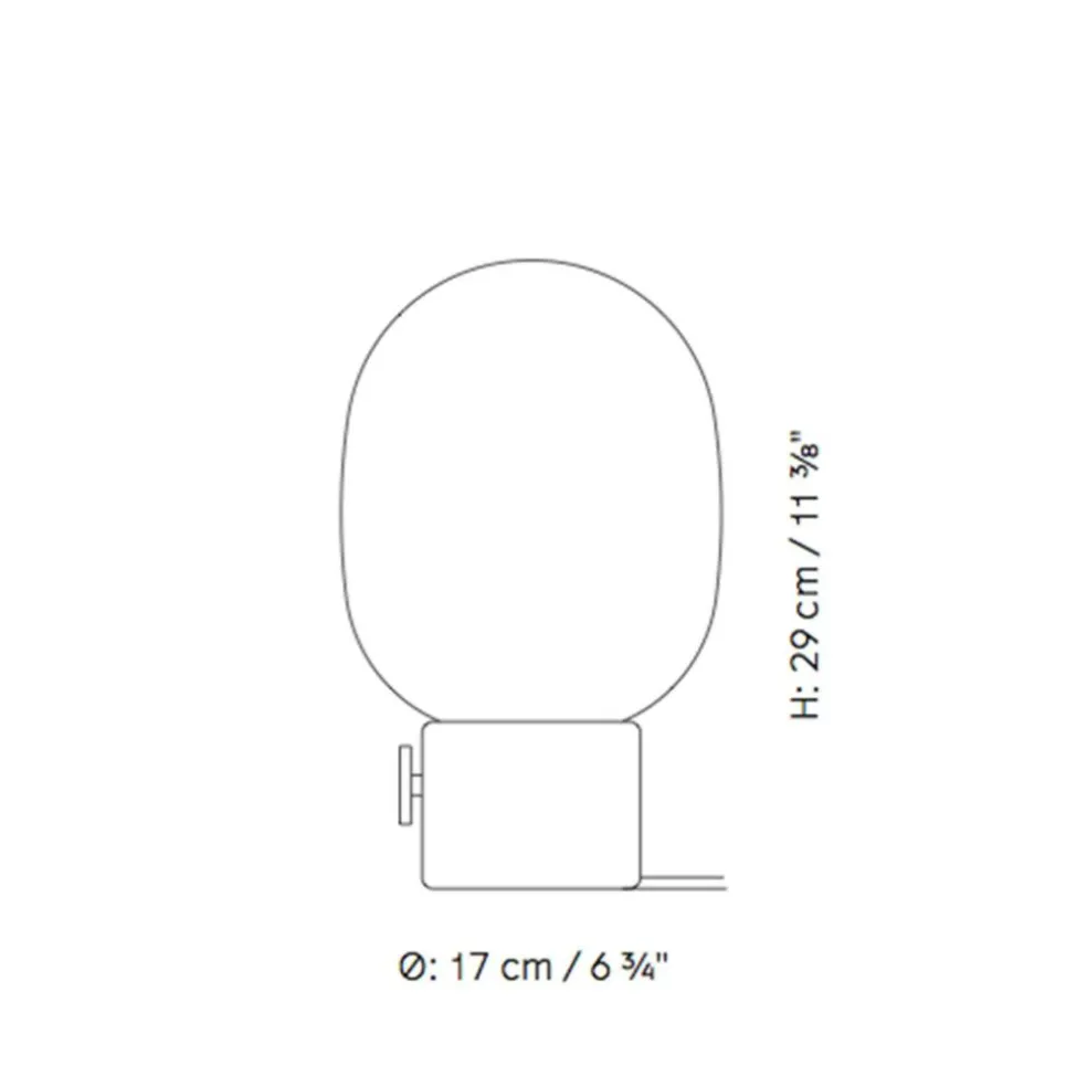 JWDA Tischleuchte Beton