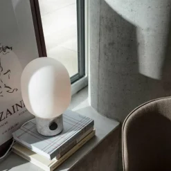 JWDA Tischleuchte Marmor