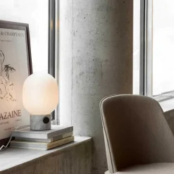 JWDA Tischleuchte Marmor