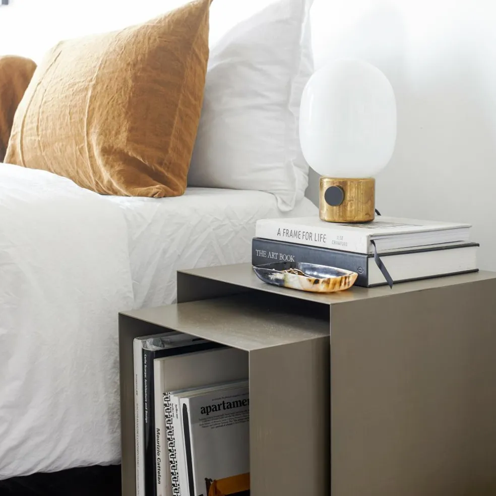 JWDA Tischleuchte Messing