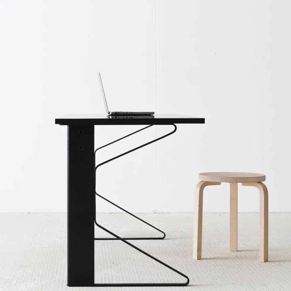 Kaari REB005 Schreibtisch Eiche schwarz