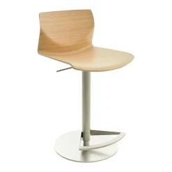Kai S39 Barhocker Sitzfläche Eiche 54-79cm