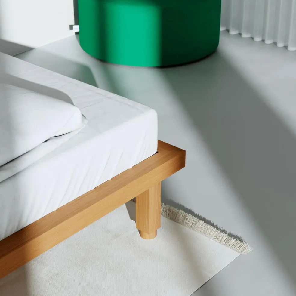 Kaya Medium Doppelbett 160x200cm ohne Kopfteil