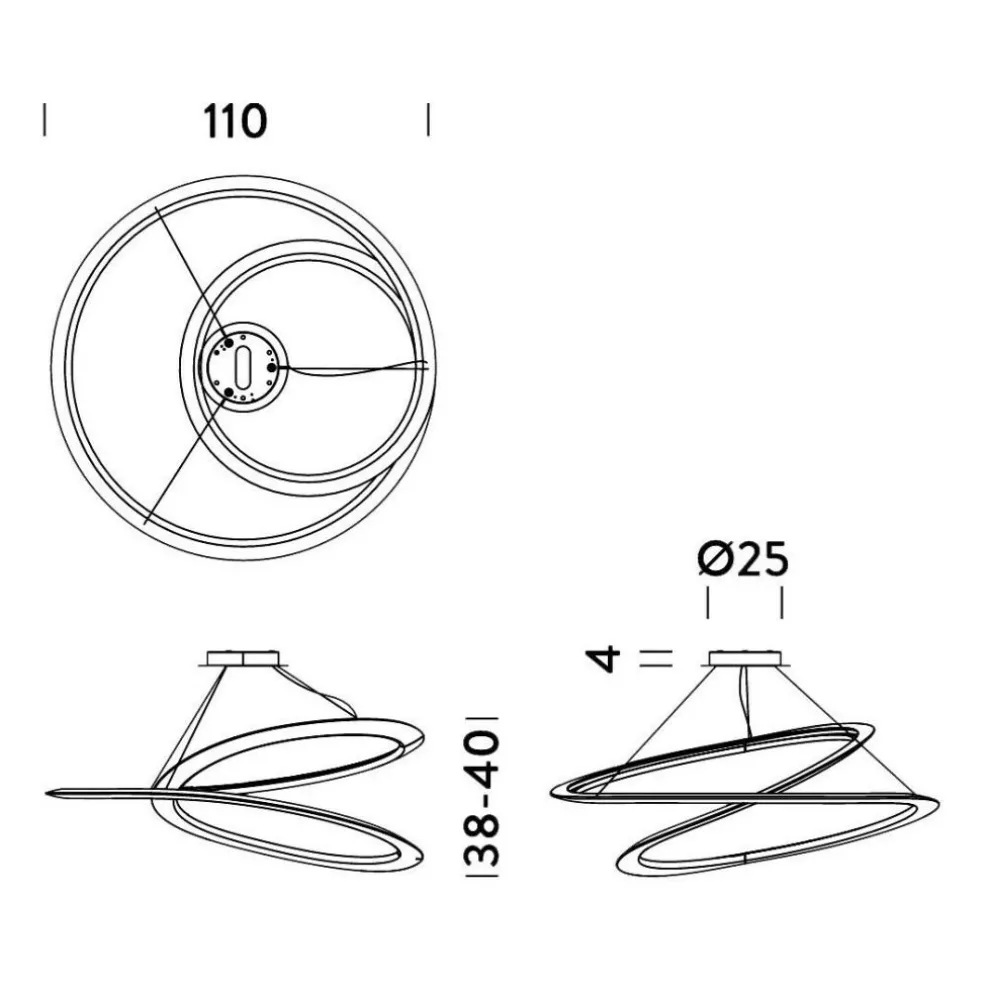 Kepler LED Pendelleuchte