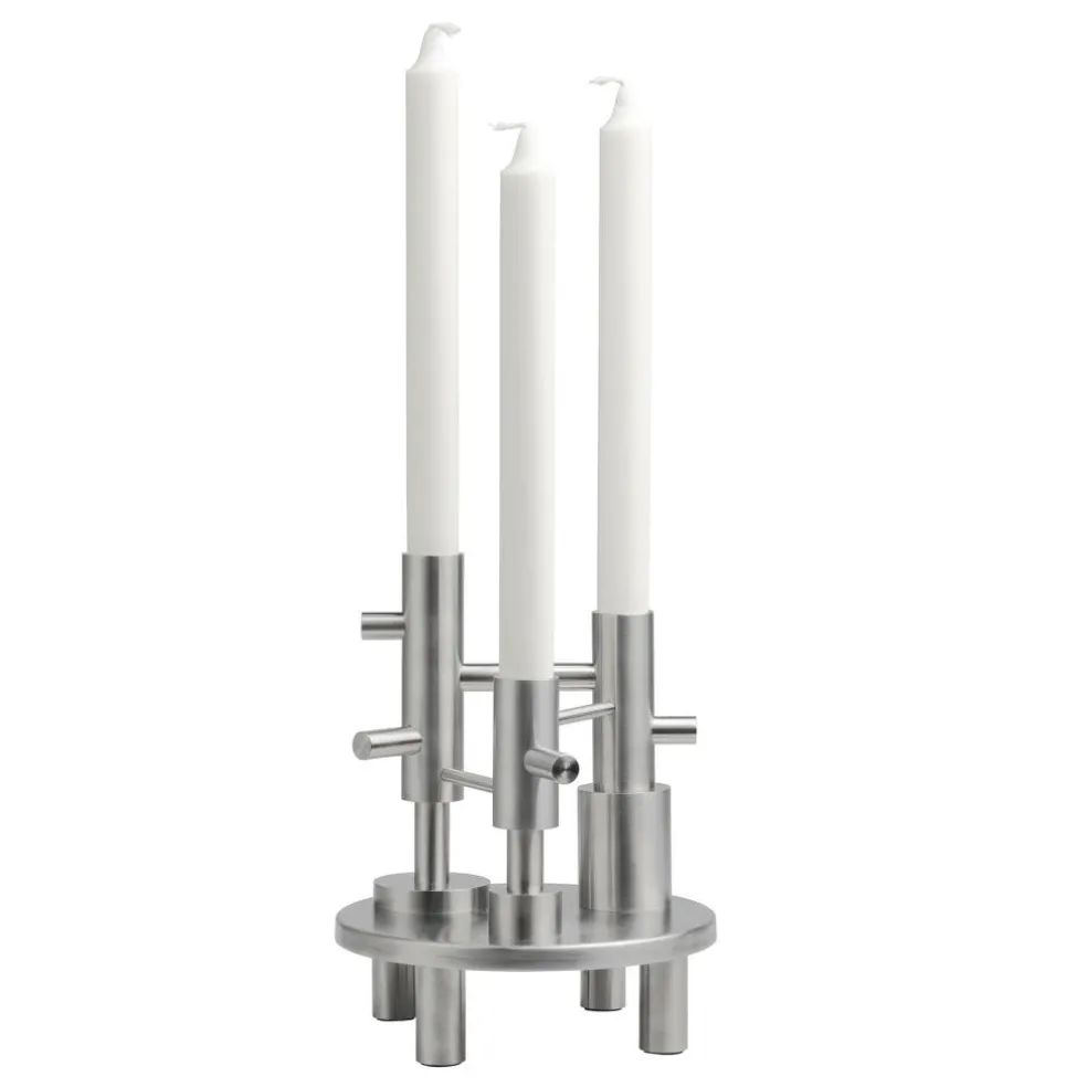 Kerzenhalter L Edelstahl