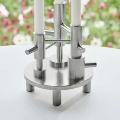 Kerzenhalter L Edelstahl