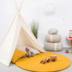 Klara Filzkugelteppich