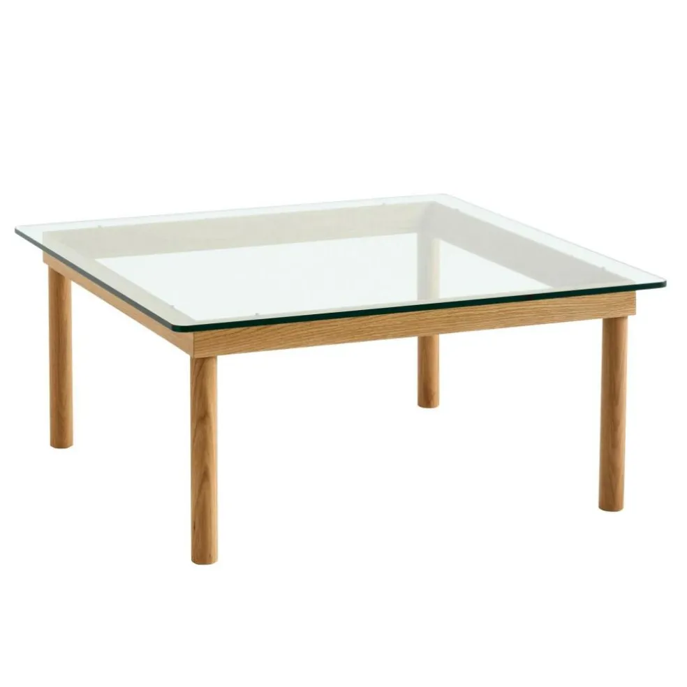 Kofi Couchtisch Gestell Eiche 80x80cm