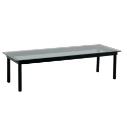 Kofi Couchtisch Gestell Eiche schwarz lackiert 140x50cm