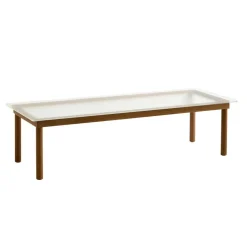 Kofi Couchtisch Gestell Nussbaum 140x50cm