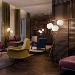 Kushi LED Stehleuchte H 140cm