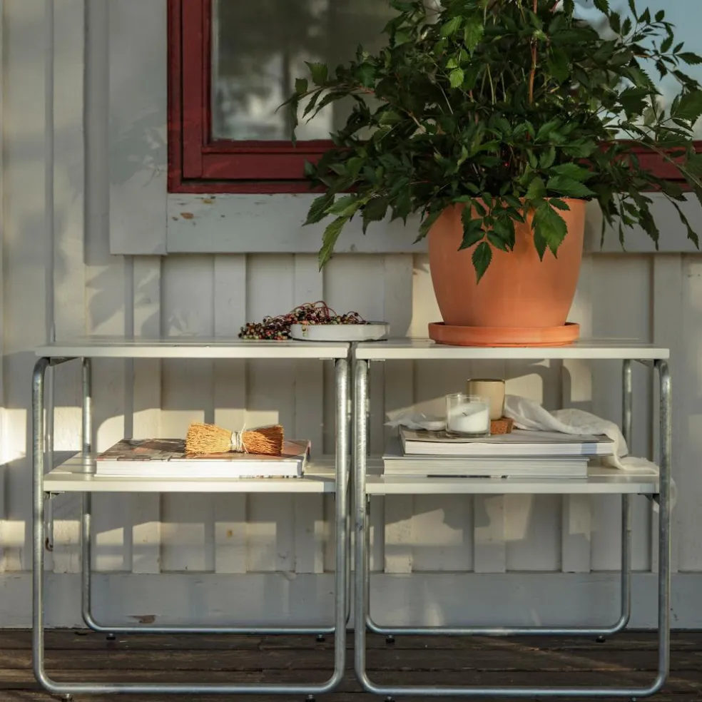 L45 Gartenbeistelltisch Eiche