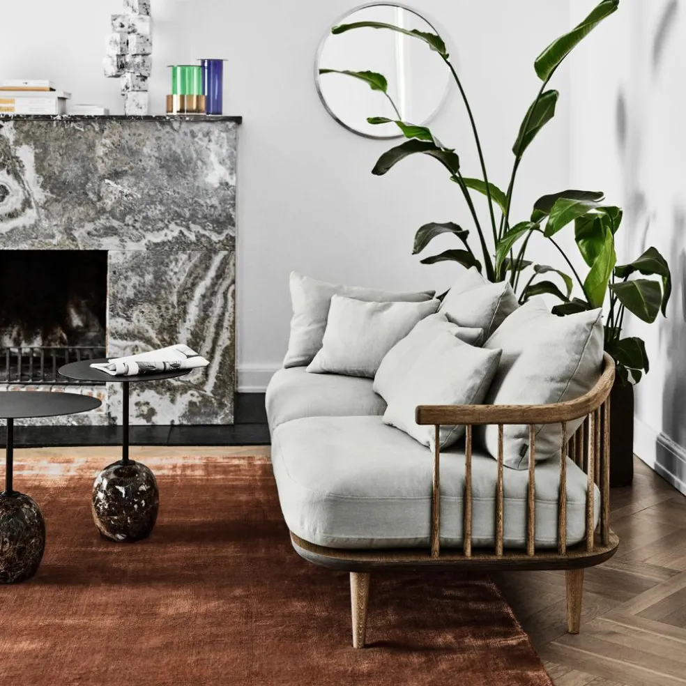 Lato LN9 Beistelltisch Platte Stahl Oval