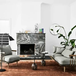 Lato LN9 Beistelltisch Platte Stahl Oval