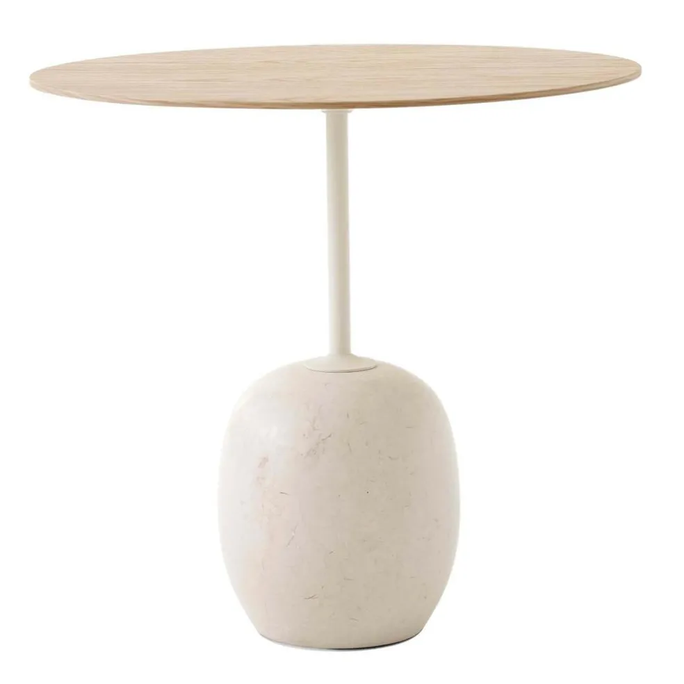 Lato LN9 Beistelltisch Platte Holz oval