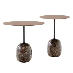 Lato LN9 Beistelltisch Platte Holz oval