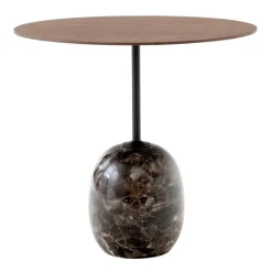 Lato LN9 Beistelltisch Platte Holz oval