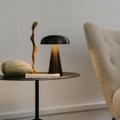 Lato LN9 Beistelltisch Platte Holz oval