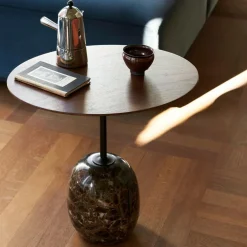 Lato LN9 Beistelltisch Platte Holz oval