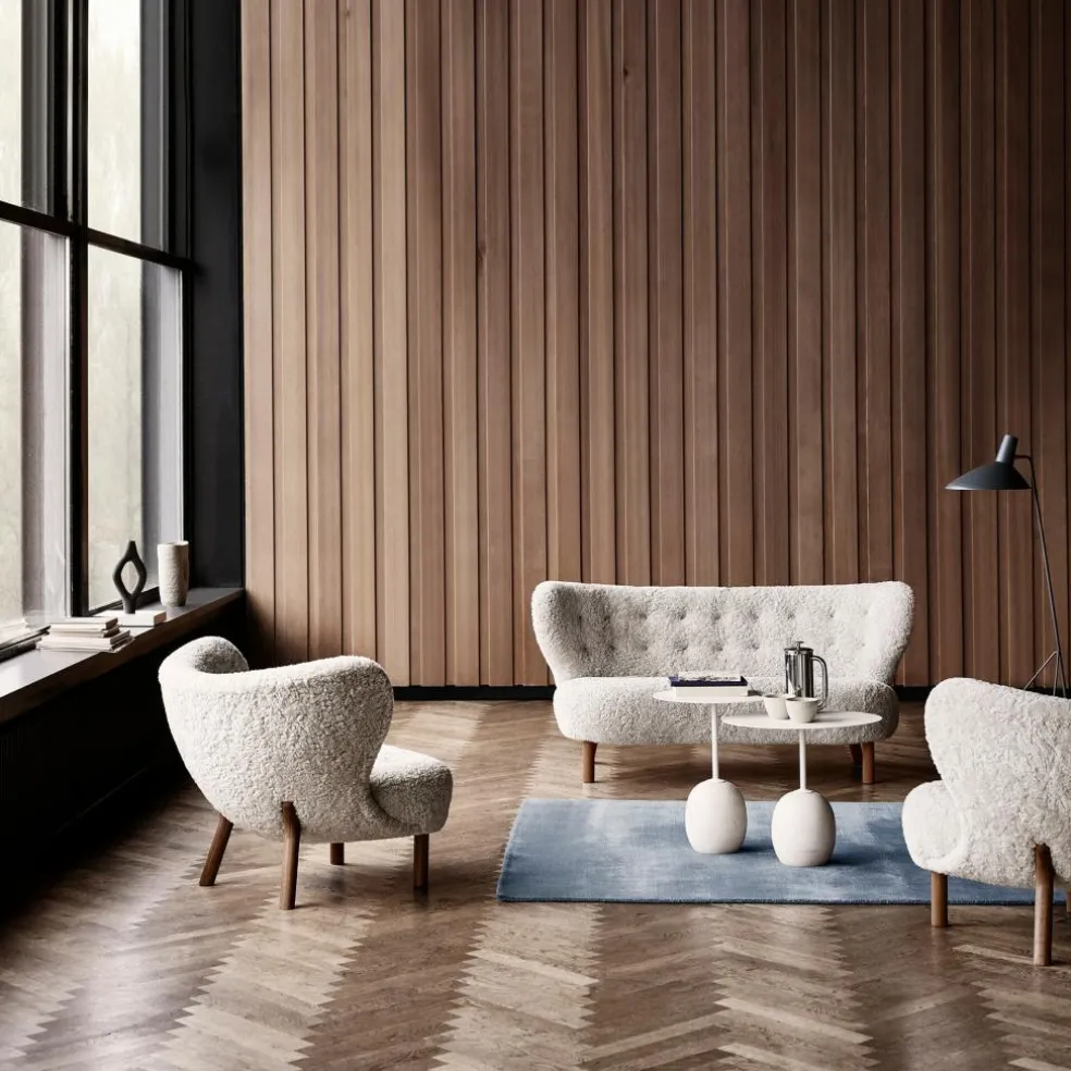 Lato LN9 Beistelltisch Platte Holz oval